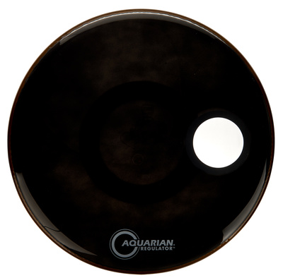 Aquarian 20" Regulator Black Bass Drum