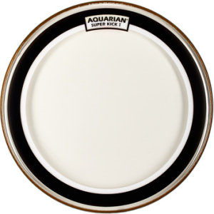 Aquarian 20" Super Kick Clear Bass Drum