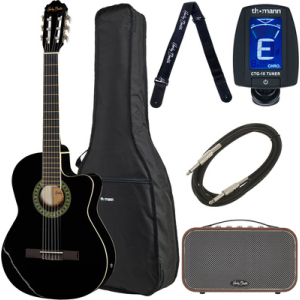 Harley Benton CG200CE-BK Bundle