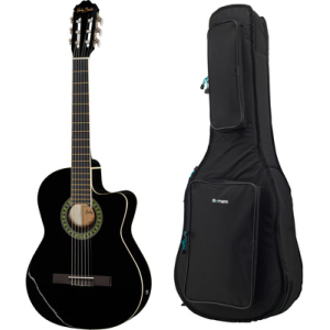 Harley Benton CG200CE-BK w/Bag