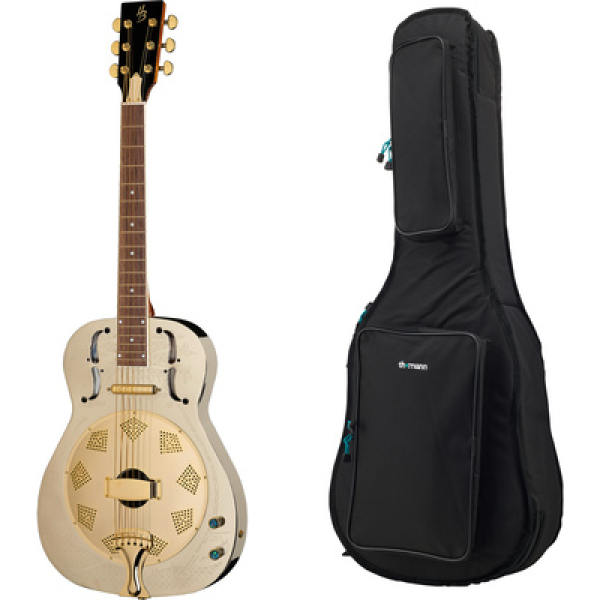 Harley Benton Custom Line CLR-ResoEl. w/Bag