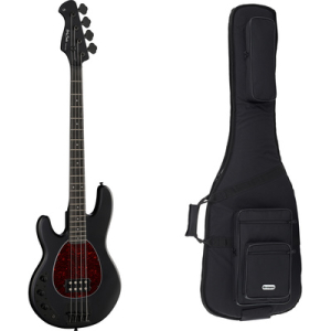 Harley Benton MB-4LH SBK w/Bag