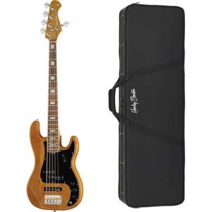Harley Benton MV-5PJ Natural w/Case
