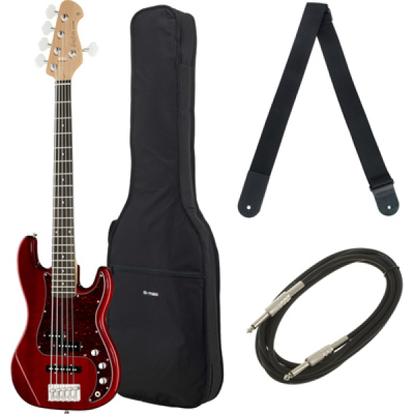 Harley Benton PJ-5 HTR Deluxe Series Bundle