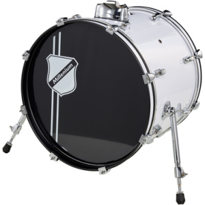 Millenium Focus 18"x14" Bass Drum White