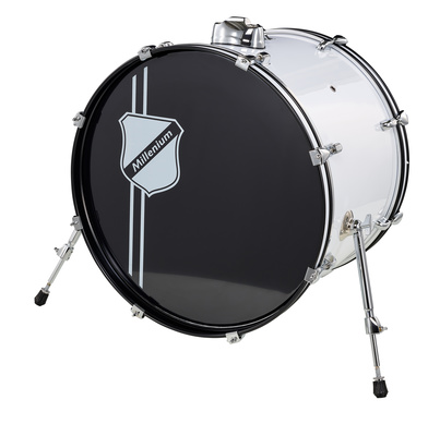 Millenium Focus 22"x16" Bass Drum White