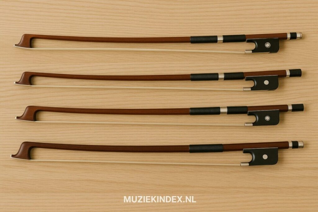 Strijkstokken voor viool en cello