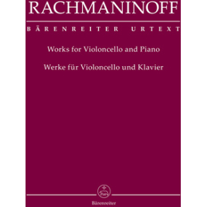 Bärenreiter Rachmaninow Werke für Cello