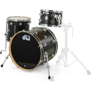 DW 20" Satin Oil Ebony 3pcs Set