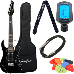 Harley Benton RG-Junior BK Rock Serie Bundle