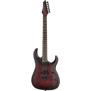 Harley Benton Amarok-6 BKRD Quilted Burst