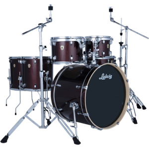 Ludwig Evolution 22" 6pc Caramel Spkl