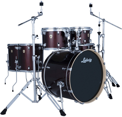 Ludwig Evolution 22" 6pc Caramel Spkl